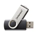 USB atmintukas Intenso 32GB USB Type-A 2.0 juodas sidabrinis