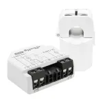 Vienfazis energijos apskaitos prietaisas Shelly EM Gen3 su 50 A srovės transformatoriumi, 2 kanalai, Wi-Fi ir Bluetooth