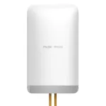 Ruijie Reyee RG-EST350 V2 bevielis tiltas 5 GHz 802.11ac dviejų srautų, 867 Mbps, 5 km, 15 dB, PoE, baltos spalvos