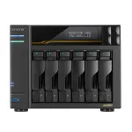 Asustor LOCKERSTOR 6 Gen3 (AS6806T) NAS stalinis AMD Ryzen V3C14 16 GB DDR5 ADM juodas