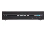 ATEN 4 prievadų USB HDMI dviejų monitorių saugus KVM jungiklis 4K Ultra HD