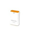 Philips Pico USB atmintukas 128 GB USB Type-A 2.0 Oranžinis, Baltas