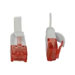 Pataisos laidas RJ45 CAT6 250MHz 7,5m baltas UTP (U/UTP) PVC plok&scaron;čias Synergy 21