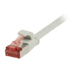Synergy 21 Patch Laidas RJ45, CAT6 250 MHz, 3 m pilkas, FTP (U/FTP), TPE (Superflex), plok&scaron;čias