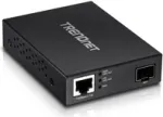 Trendnet TFC-PGSFP medijos keitiklis 2000 Mbit/s, SFP lizdas, 10/100/1000Base-T, PoE+