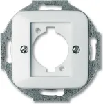 BUSCH JAEGER 1724-0-1127 - Silber - Wei&szlig; - Busch-Jaeger - 1876 EB - 54,3 mm - 54,3 mm - 1 St&uuml;ck(e)