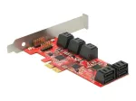 DeLOCK 89384 PCIe SATA valdiklio plok&scaron;tė, 10 vidinių prievadų