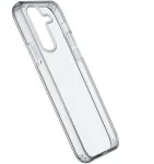 Cellularline Clear Protect - Galaxy S25 kietas dėklas su guminiais kra&scaron;tais