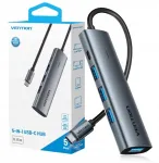 Hub 5v1 USB-C 3.0 Vention 0,15m