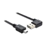 USB kabelis DeLOCK 3m USB 2.0 A - miniUSB m/m juodas