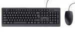 Trust TKM-250 klaviatūra ir pelė rinkinys, USB, QWERTZ voki&scaron;kas i&scaron;dėstymas, juoda