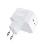 Kroviklis CHOETECH 2x USB Type-C, 35W, PD3.0, QC3.0