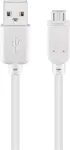USB 2.0 Hi-Speed laidas Goobay 96193 1m baltas