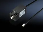 Rittal SZ 2500460 durų jungiklis LED sistemos &scaron;viestuvui, 230 V AC, 60 cm, juodas