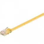 Wentronic RJ-45 CAT6 2m Patch Laidas, Ki&scaron;tukas/Ki&scaron;tukas, U/UTP, Geltonas (96414)