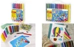 EBERHARD FABER Colori flomasteriai, įvairių spalvų, 12 vnt (551213)