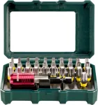 Metabo 626709000 Torx antgalių rinkinys T10/T15/T20/T25/T27/T30/T40, chromo vanadžio plienas