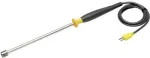 Fluke SureGrip &ndash; matavimo zondas &ndash; juoda, sidabrinė, geltona &ndash; nerūdijantis plienas, PVC &ndash; 1 m &ndash; 60 V (2098723)