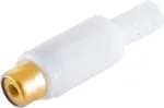 Cinch (RCA) jungtis ShiverPeaks 51500-WG su paauksuotais kontaktais