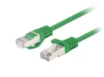 Lanberg PCF6-20CC-0025-G Cat.6 F/UTP komutacinis kabelis, 10 vnt., 0,25 m, žalias