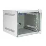 EXTRALINK LITE 4U 10 inch 280&times;310 sieninis stovo spintelė pilka
