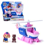PAW Patrol: Search & Rescue, Skye gelbėjimo sraigtasparnis su 2 figūrėlėmis, heroji&scaron;kas sraigtasparnio žaislas su atatrankos veikimu, vaikų žaislai berniukams ir mergaitėms nuo 3 metų