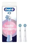 Pakeičiamos &scaron;epetėlio galvutės Oral-B iO Gentle Cleaning White, 2 vnt.