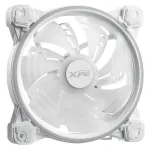 XPG HURRICANE 120 ARGB PWM White, ventiliatorius, 12 cm, 600 RPM, 2000 RPM, baltas