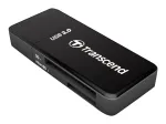TRANSCEND RDF5 USB 3.0 juodas kortelių skaitytuvas