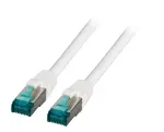 Tinklo kabelis EFB Elektronik MK6001.50W RJ-45 Cat6a 50m Baltas