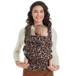 MOMCOZY BC001 Ne&scaron;iojama Kūdikio Ne&scaron;yklė Nuo Naujagimio Iki Mažylio Medvilnė Leopardo Ra&scaron;tas