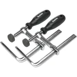 Makita 194385-5 spaustuvų rinkinys, juoda, metalinė