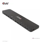 CLUB3D CSV-1566 USB Gen1 Type-C Triple Display Dock su 120 W maitinimo adapteriu