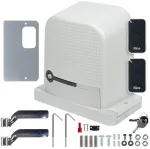 NICE ROBO 1000 Sliding Gate Opener Kit (be fotoelementų)
