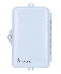 Extralink Betty Fiber Optic Junction Box, 4 Splices, White