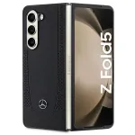 Mercedes-Benz MEHCZFD5ARMBK Urban Leather Hard Case, skirtas Samsung Galaxy Z Fold5 &ndash; juoda