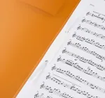 BRUNNEN FACT! Segtuvas A4 PP Oranžinis 150 lapų su metaliniu segtuku