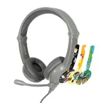 BUDDYPHONES Galaxy Grey ausinės žaidimams vaikams nuo 3 m., 85 dB