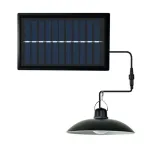 Elight Garden Decor saulės baterija maitinama IP65 LED Solo pakabinama lempa (14,8x6,4 cm) su tamsos jutikliu ir nuotolinio valdymo pulteliu