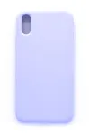 Evelatus Apple iPhone Xs Premium Soft Touch Silicone Case Lilac Purple