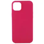 Evelatus Apple iPhone 14 Plus 6.7 Premium Soft Touch Silicone Case Rosy Red
