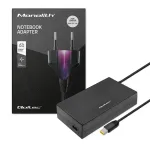 Qoltec 51730 Ne&scaron;iojamojo kompiuterio maitinimo adapteris 90W 19V 4.74A 5.5x2.5mm juodas