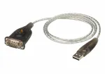 ATEN USB 2.0 į RS-232 adapteris (100 cm), juodas, metalinis, 1 m, USB Type-A, DB-9, vyri&scaron;kas, vyri&scaron;kas
