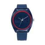 Tommy Hilfiger vyri&scaron;kas laikrodis 1792041 45 mm mėlynu ciferblatu ir rudo odinio dirželio apyranke
