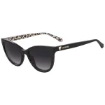MOSCHINO LOVE Moteri&scaron;ki akiniai nuo saulės MOL072-S &ndash; stačiakampis acetatinis rėmelis, UV400 apsauga, 54/18/140 mm