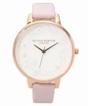 Olivia Burton Women's Watch OB16AR01 30mm Rose Gold Stainless Steel Mesh