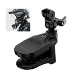 PULUZ Motociklininko &scaron;almo smakro laikiklis, skirtas GoPro Hero 12 11 Mini 10 9 8 7 6 5 4 3+ Max - PU927B