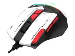 Tracer GameZone Spectra RGB laidinė žaidimų pelė, 7200 DPI, balta (TRAMYS47840)