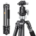 K&F Concept X284C4 anglies pluo&scaron;to trikojis su BH-36 rutuline galvute, 172 cm, 16 kg apkrova, monopodas, 4 sekcijų užsukamas fiksavimas, suderinamas su Arca-Swiss
