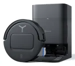 Robotinis dulkių siurblys Ecovacs Deebot T80 Omni &mdash; be mai&scaron;elio 3 l dulkėms, 0,11 l vandeniui, 6400 mAh, 297 min veikimo laikas, juodas